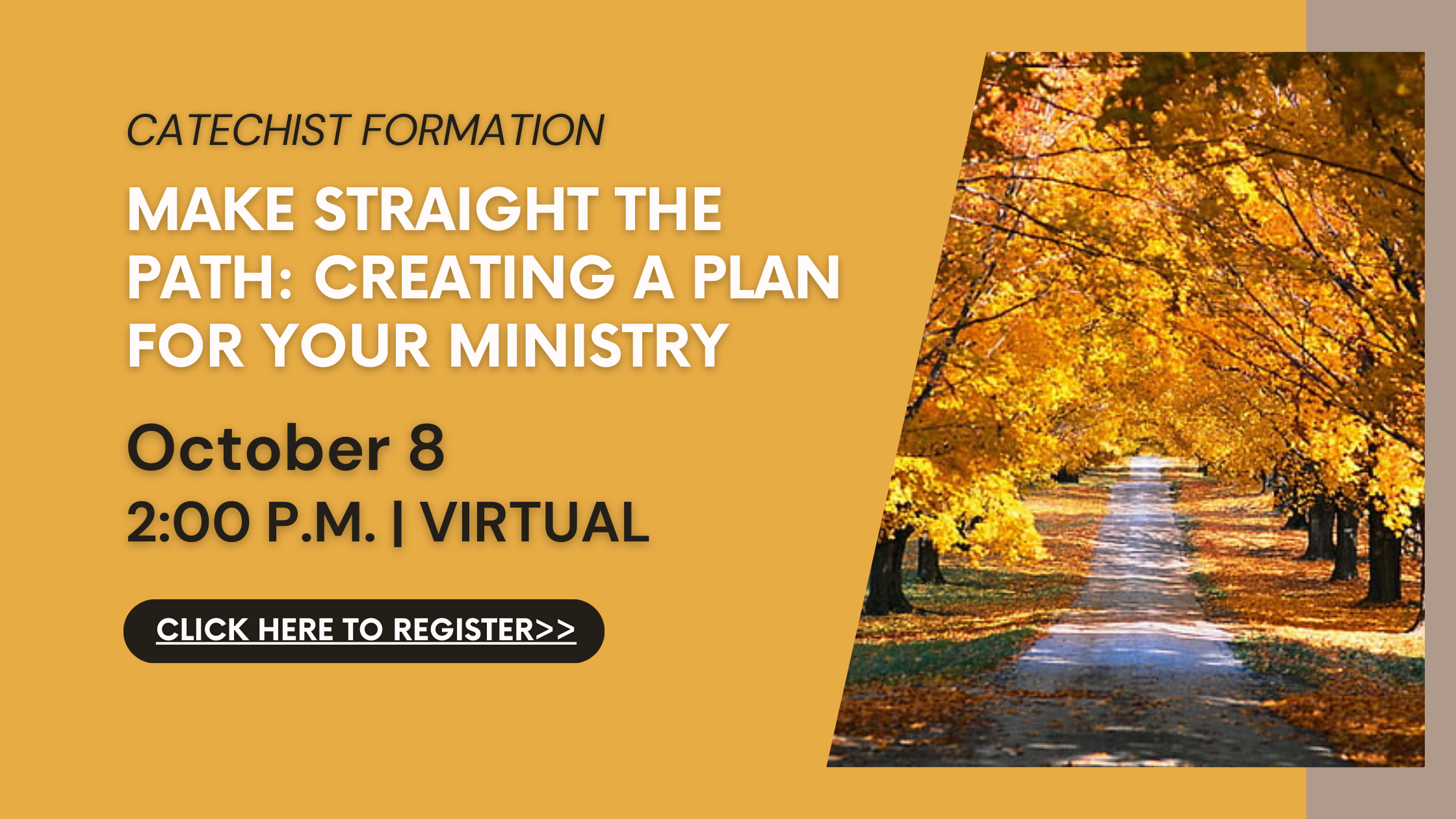 October 2023 Catechist Formation Afternoon Slider