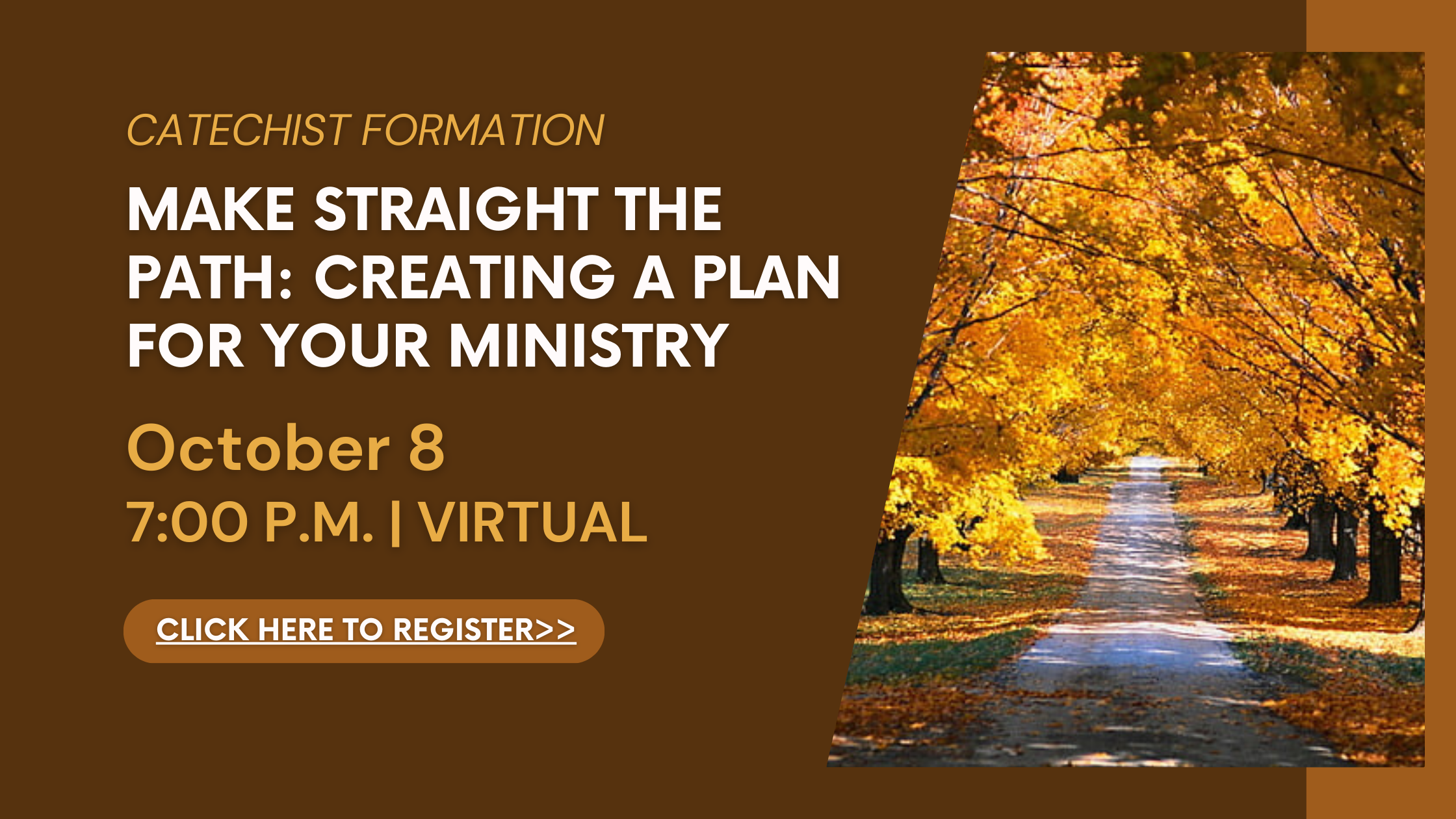 October 2023 Catechist Formation Afternoon Slider