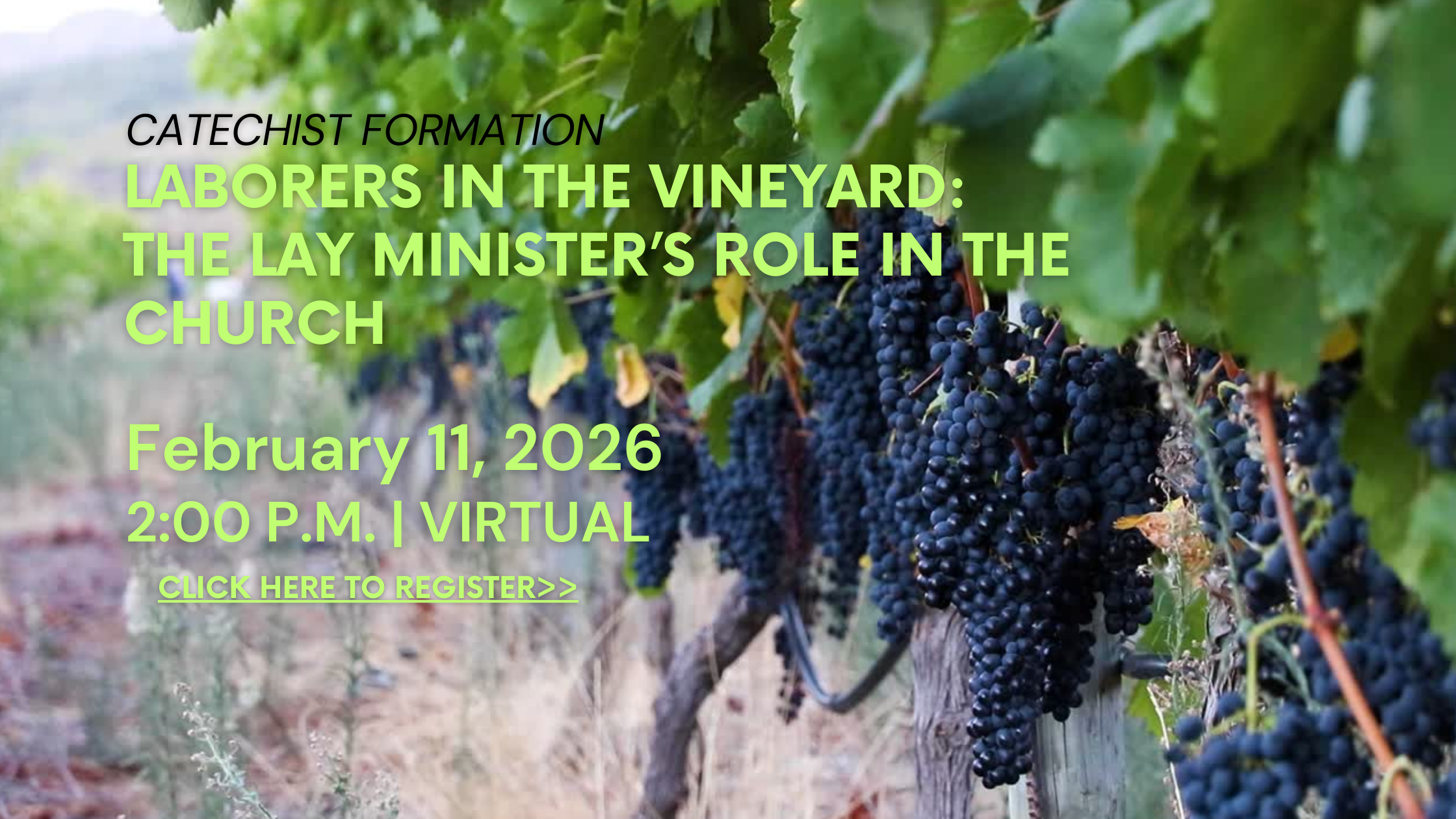 October 2023 Catechist Formation Afternoon Slider